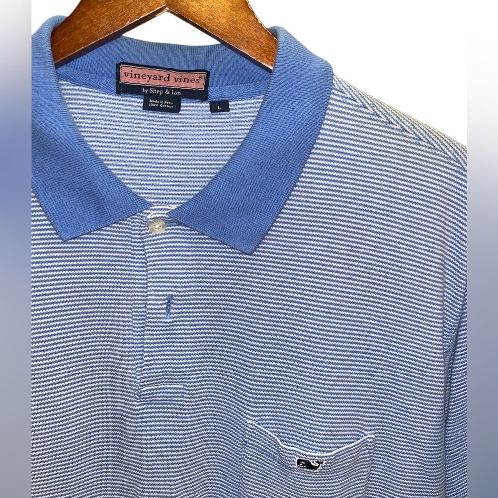 Vineyard Vines Blue Striped Men's Shirt